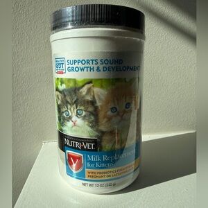 Nutri-vet Milk Replacer For Kittens, Powdered Milk, Kitten 12 Oz |  7/26/2026